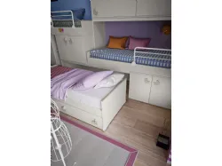 Loft bedroom for three children