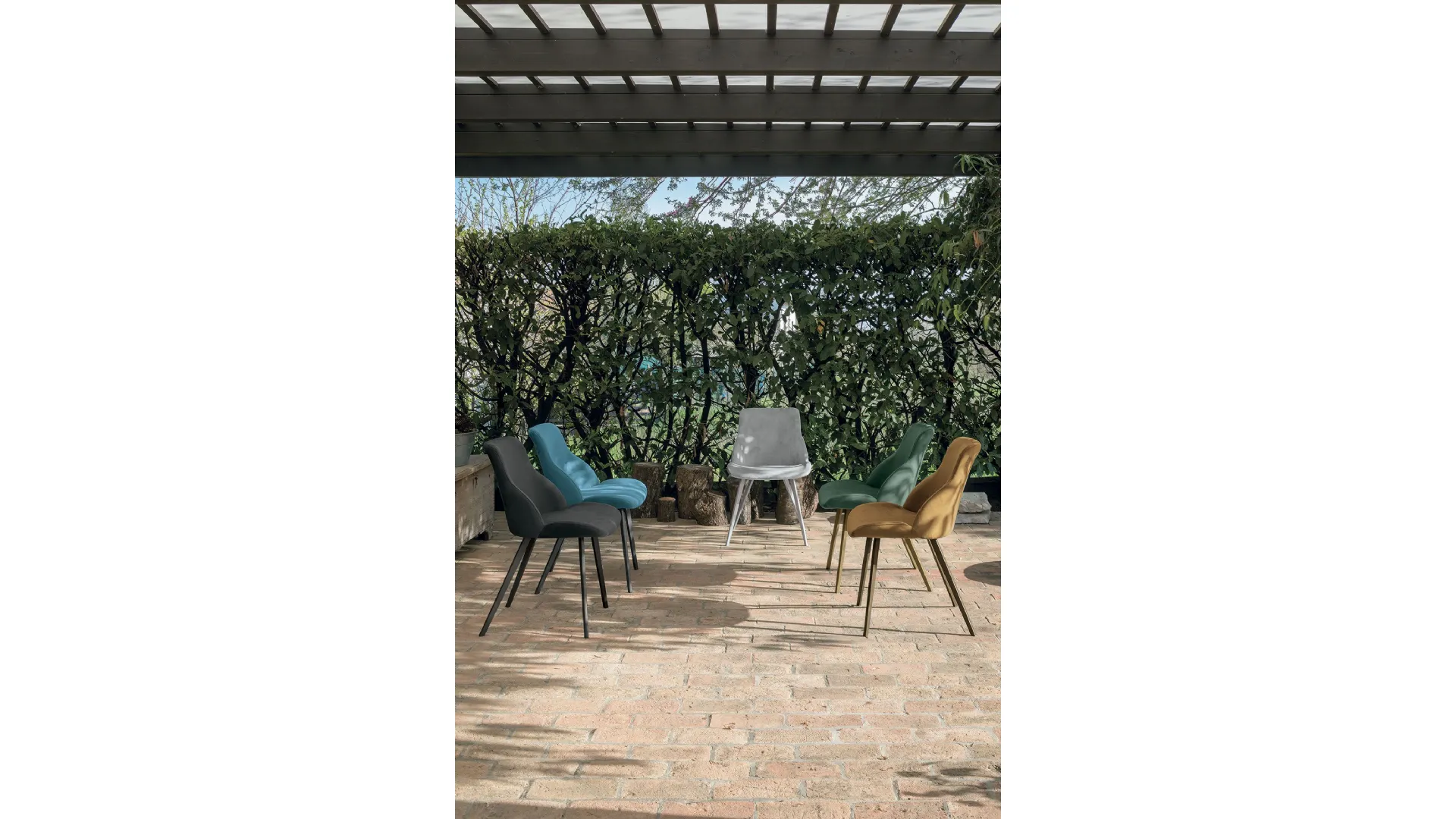 Modern metal chair