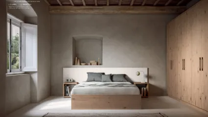Double bedroom composition 01