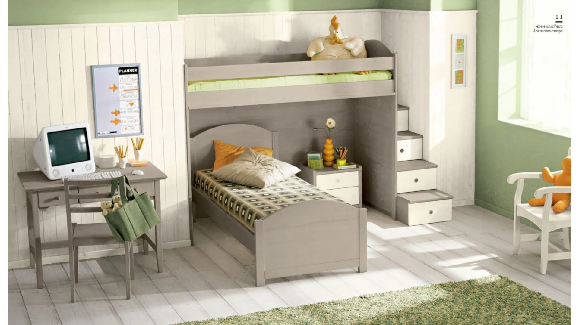 H1 composition bedroom set