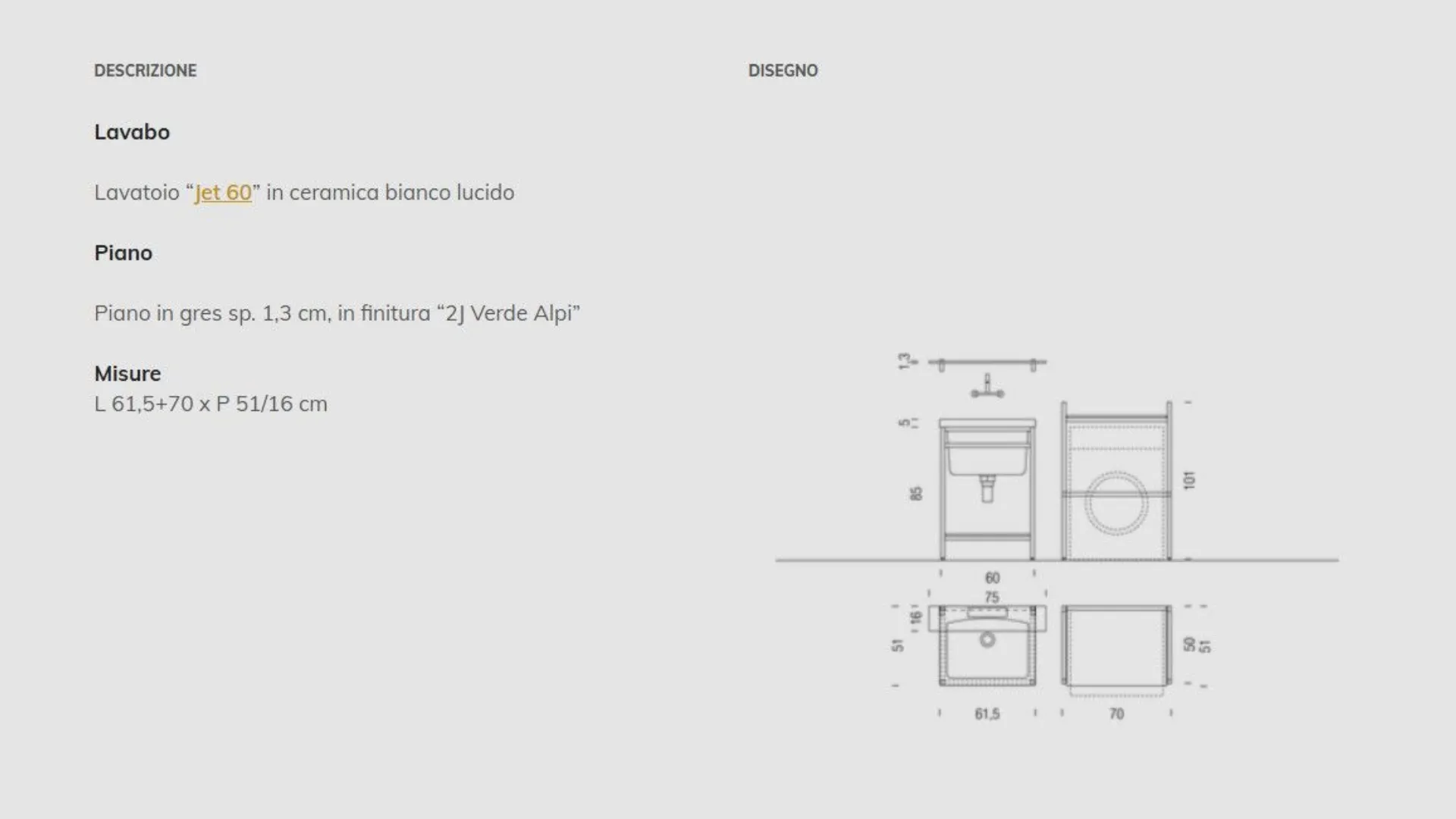 Laundry Cabinet LD010