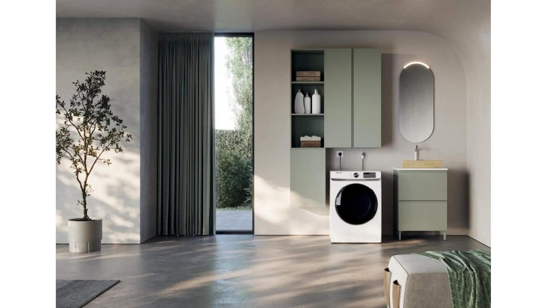 LG002 Laundry Cabinet