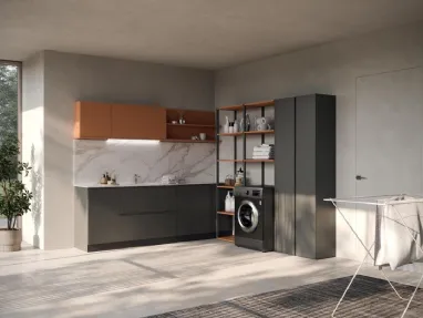 LG007 Laundry Cabinet