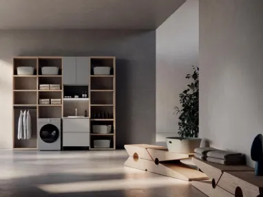 LG011 Laundry Cabinet