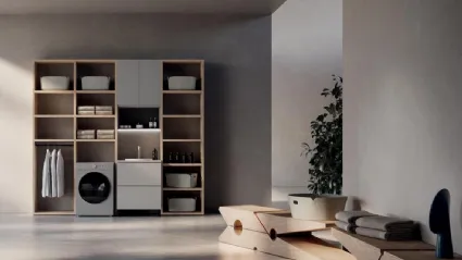 LG011 Laundry Cabinet