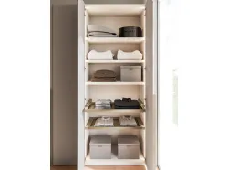 Hinged wardrobe with Saponetta door and dedicated handle 400x260cm