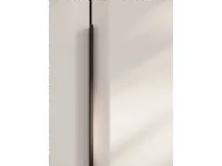 Hinged wardrobe with Soap-bar door and dedicated handle composition Night 02 300x260