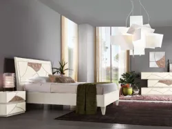 Contemporary double bedroom in high quality wood.