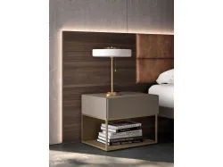 Double room complete with Giako model bed and customized night group finishes.