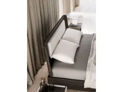 Double bedroom with full bed Aura with padded panel 160x200 quality materials