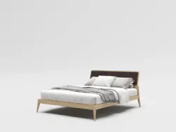 Double room complete with Larissa model bed and night group in Rovere finish.
