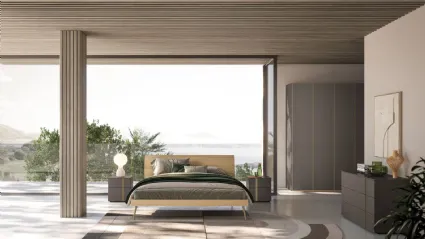 Double bedroom Orme night 35 complete with Loge bed and Aries bedroom set.