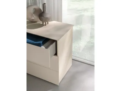 Double bedroom with Orme night 36 padded bed, Tessa bedside tables, and Como clip.