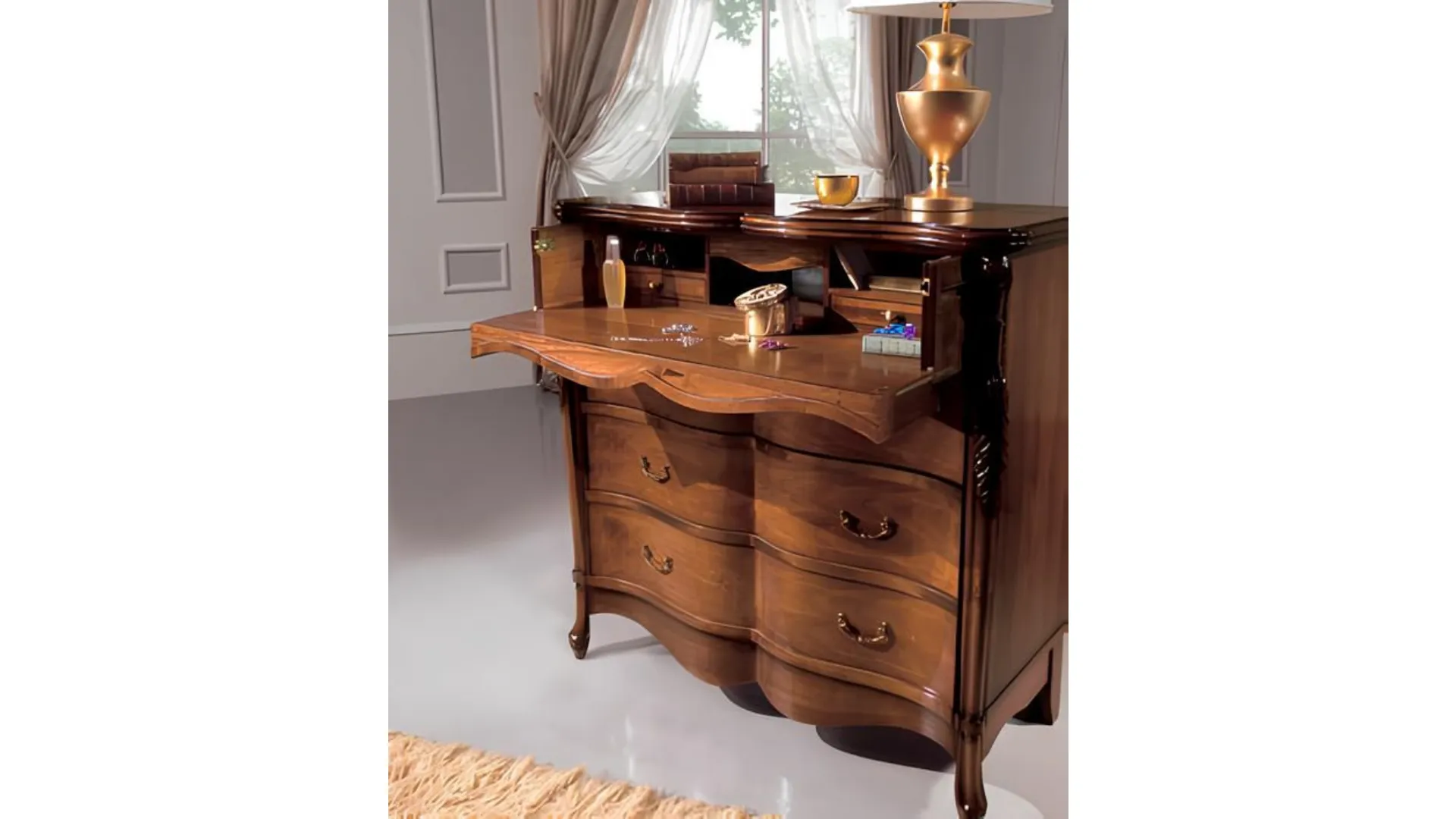 Amalfi night group model complete with dresser and nightstand.