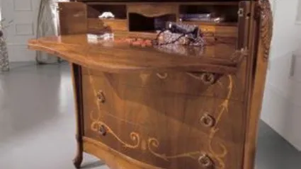Night group model Florence and Pesaro in wood, solid and enveloping.