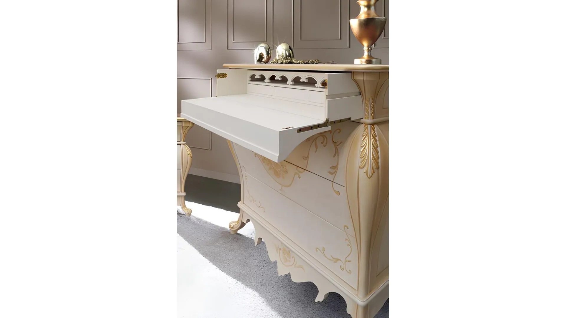 Night group Venice model classic style with soft shapes