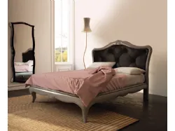 Classic-style, high-quality wooden double beds.