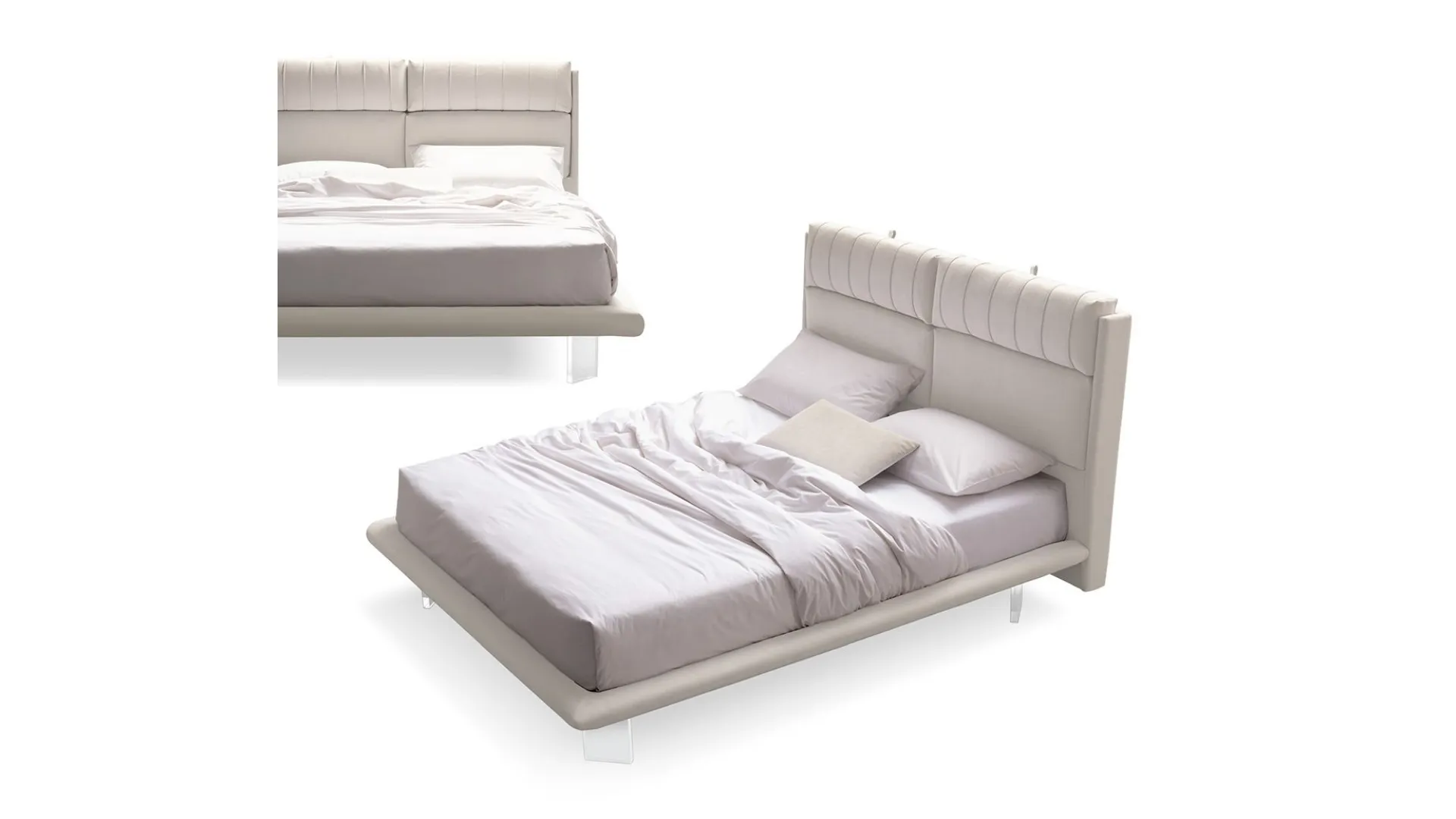 ADELE bed in fabric