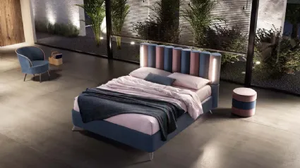 Double bed CALEIDO with storage