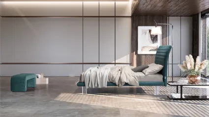 DANY double bed with frame structure