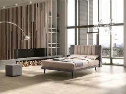 DOMINO 24 double bed with frame base