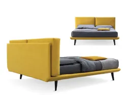 Double bed ENEA 24 with structural base