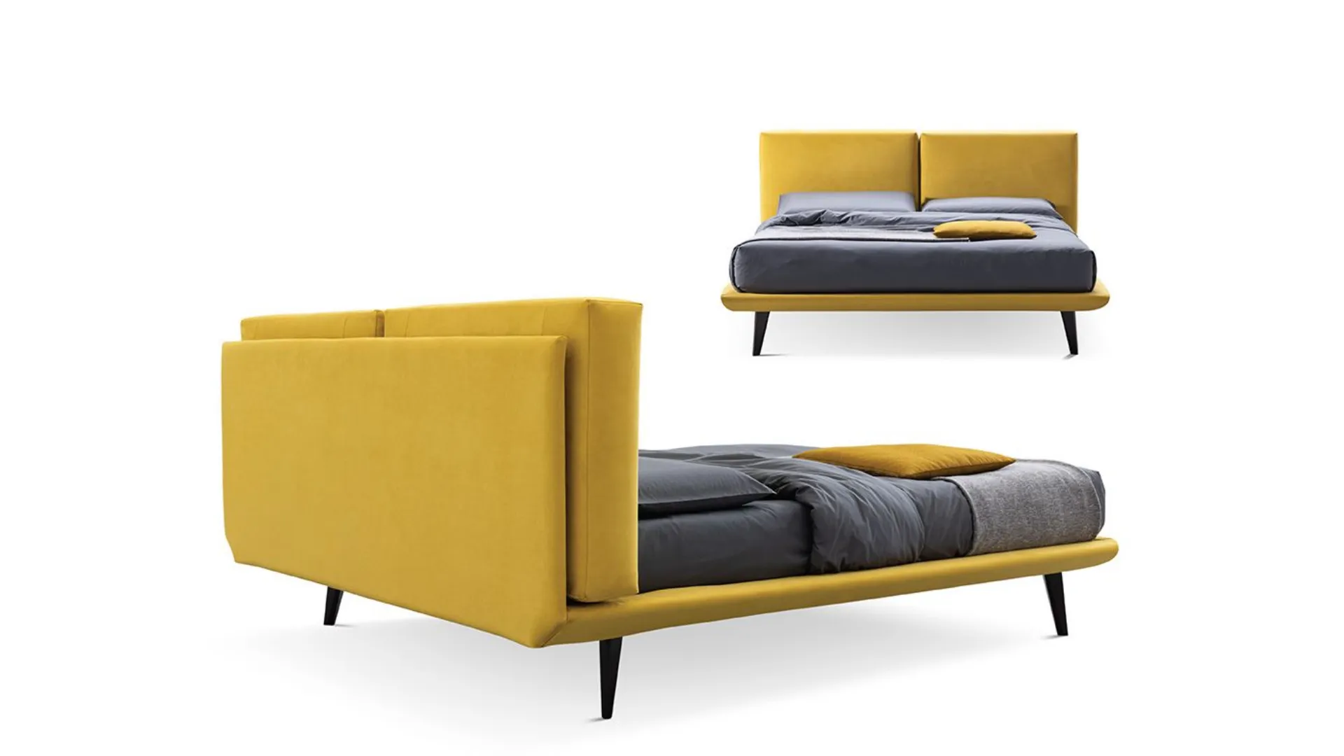 Double bed ENEA 24 with structural base