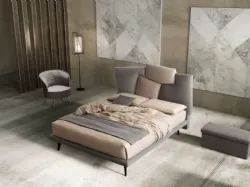 FANTASY double bed with structural base