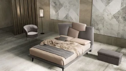 FANTASY double bed with structural base
