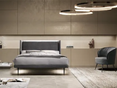 ILLUMIA double bed with frame base