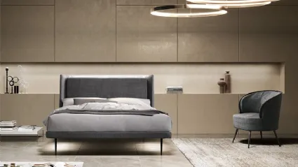 ILLUMIA double bed with frame base