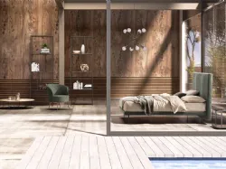 MATRIX double bed with structural base
