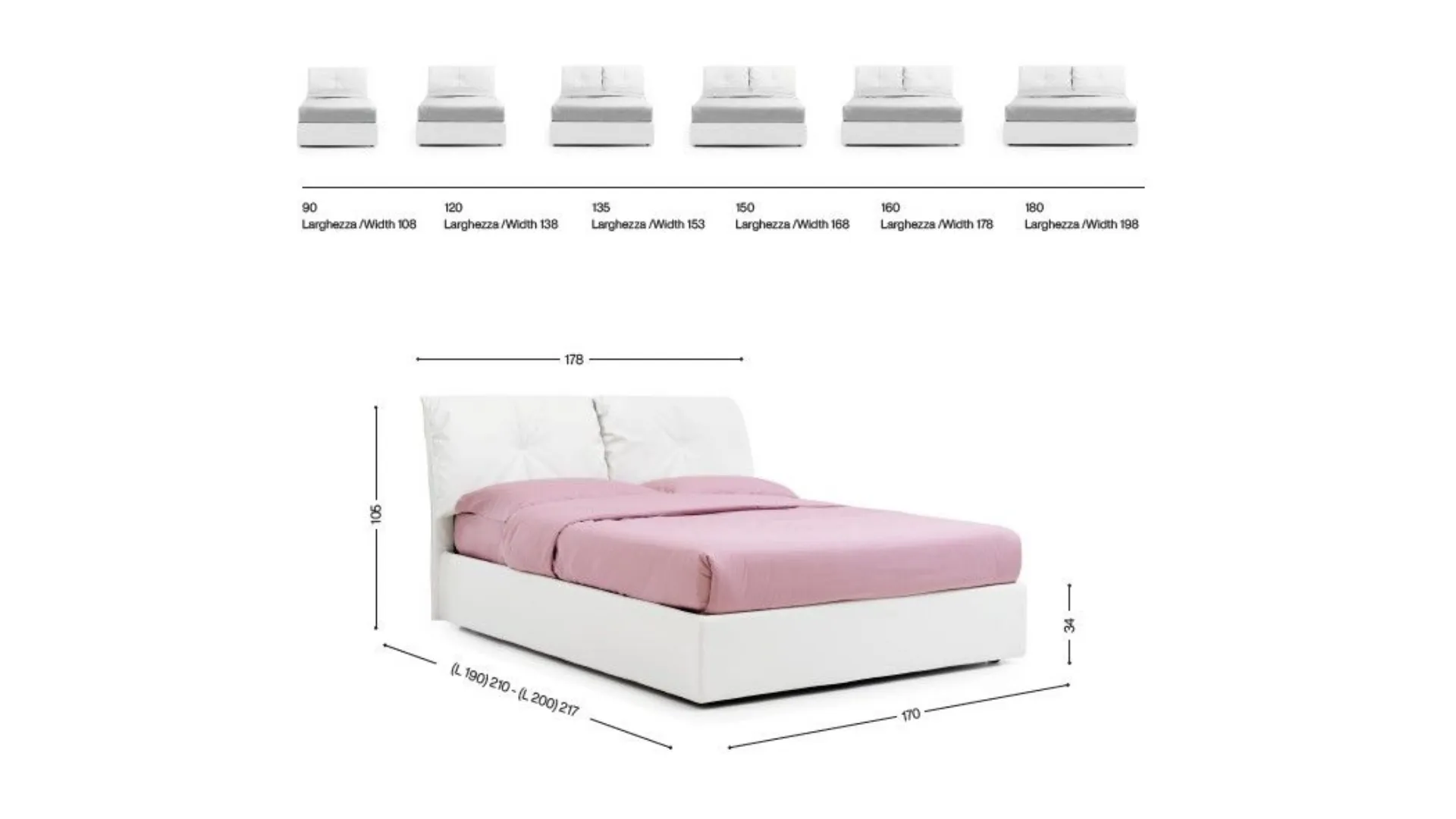 bed model CERERE