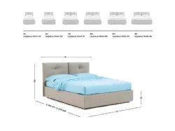 Bed model HAUMEA