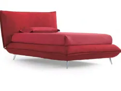 Bed Noctis Davis double bed with storage available in different materials and finishes.