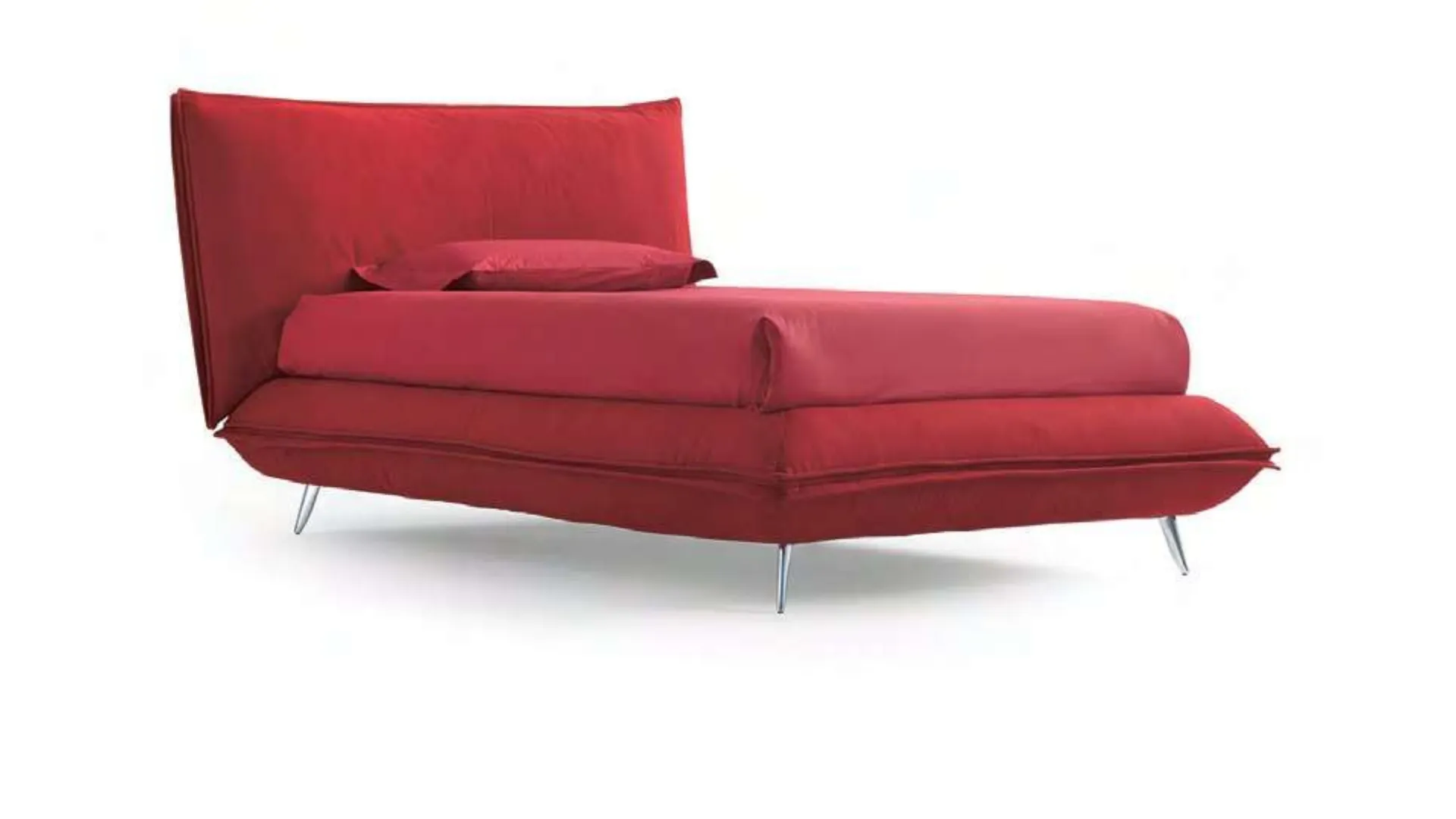 Bed Noctis Davis double bed with storage available in different materials and finishes.