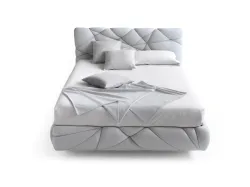 Marvin double bed with soft and innovative design 160x190/200