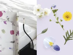 King-size matrimonial bed with a soft structure and a PopUp system at the base of the bed