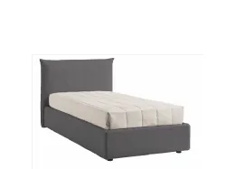 One and a half square bed with storage box 120x195.