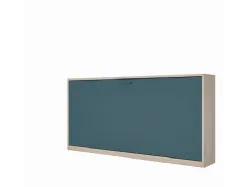 Single foldaway bed, space-saving and smart, customizable in finishes.
