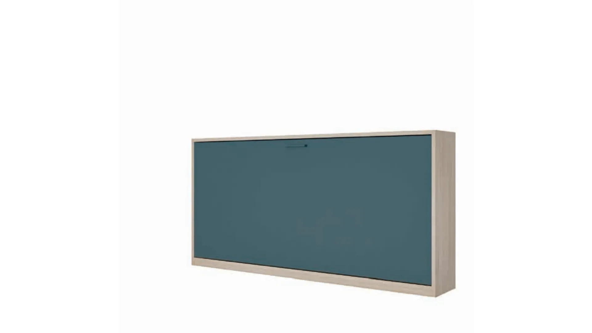 Single foldaway bed, space-saving and smart, customizable in finishes.