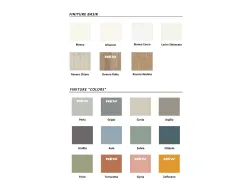 Modern complete children's room with desk, customizable in finishes.