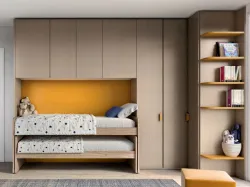 Modern children's room with Play bed, smart and versatile space-saving solution.