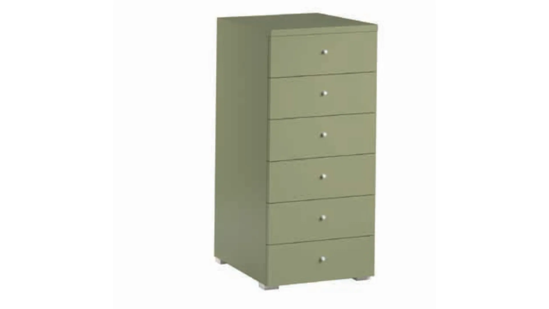 Weekly with soft-closing drawers and retractable guide, integrated clothes hanger