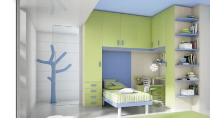 Colorful bedroom for children