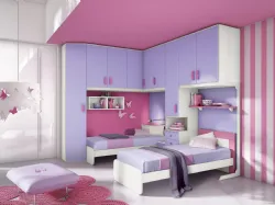 Angular bridge bedroom wardrobe