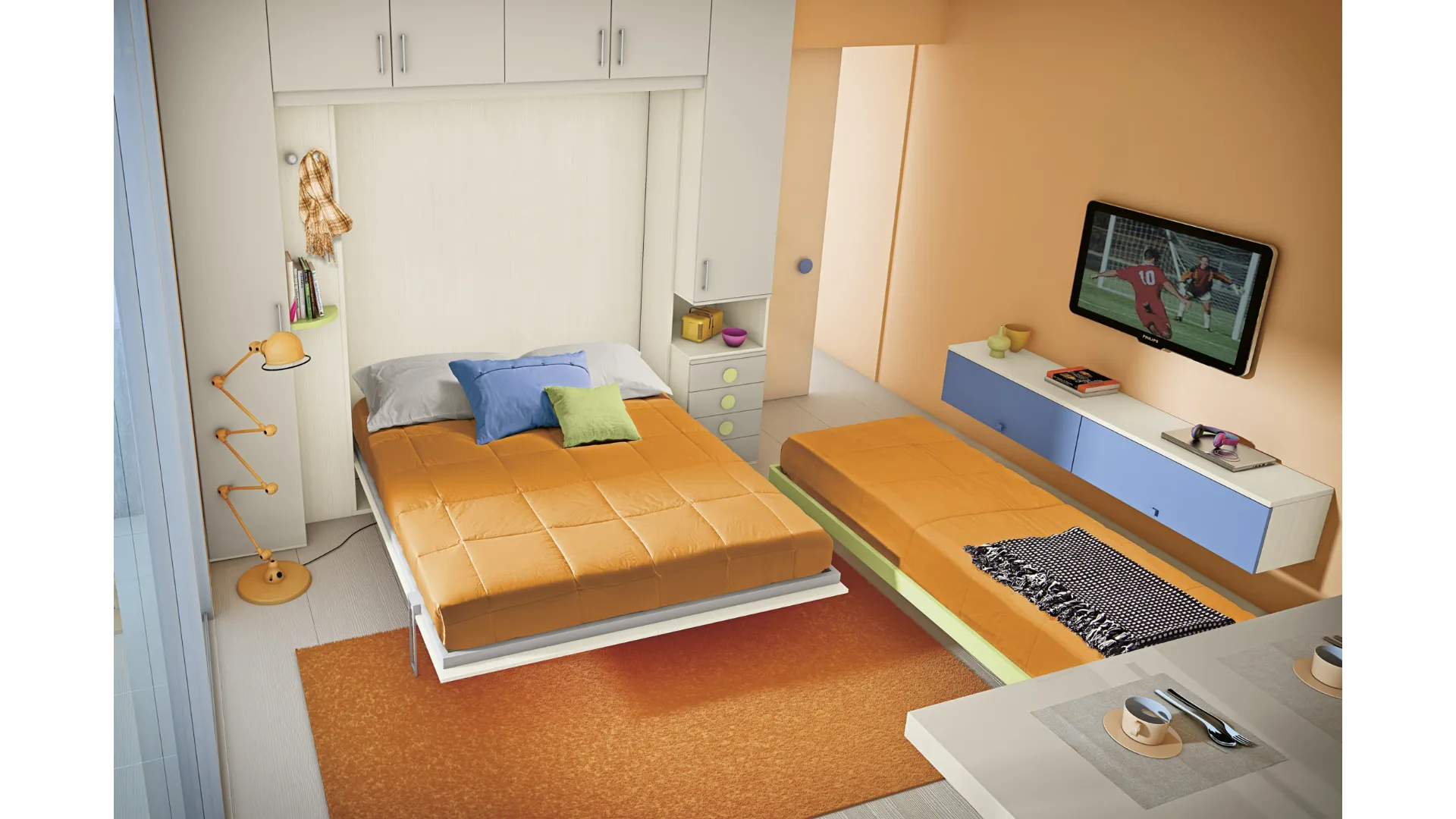 Bedroom in promotion