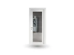 It leads Wood and Frosted Glass with Lines