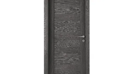 Sectional door in Oak Decap