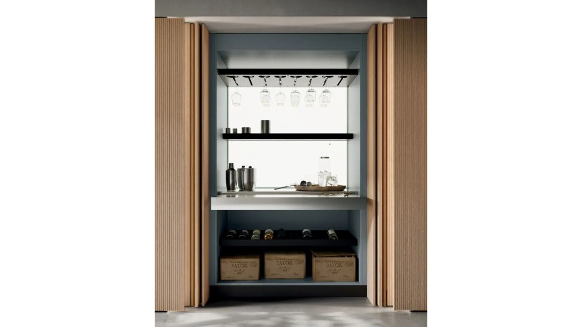 Kitchen GLASS composition 1